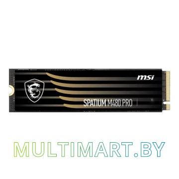 SSD диск MSI Spatium M480 Pro 1TB (S78-440L1G0-P83)